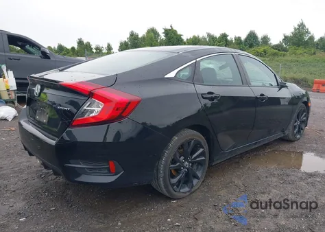 2020 Honda Civic Sport из США, поврежденный, VIN 2HGFC2F80LH558474